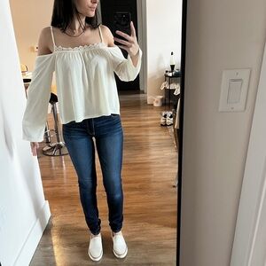 LA Hearts Cold Shoulder Top